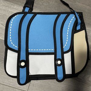 2D Cartoon Messenger Bag